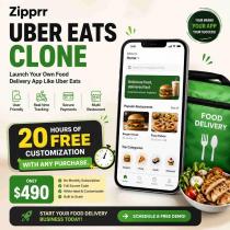 Uber Eats Clone Script vs Custom Development Cost